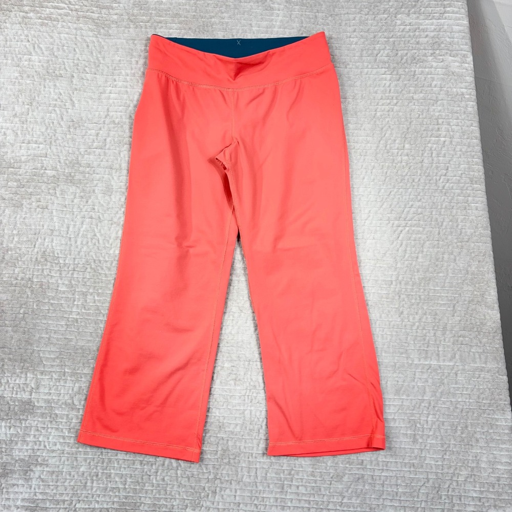 Patagonia Womens Coral Orange Cropped Yoga Pants Activewear Size M 55760FA13